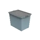 Stapelbox mit Rollen DIN A3, 70 l ECO COMPACT